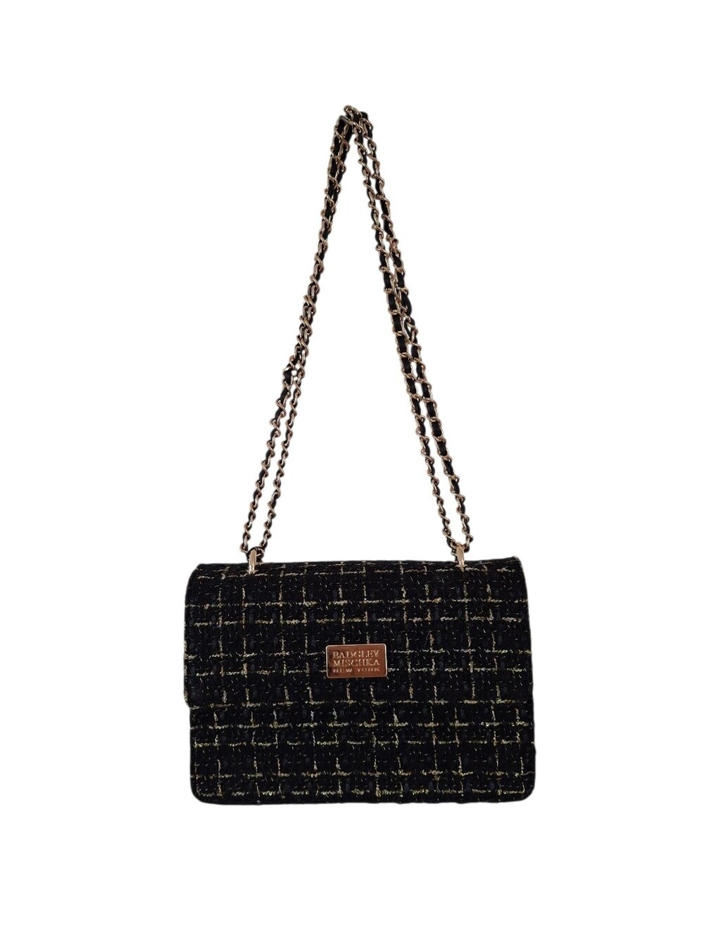 Badgley Mischka "Tara" Tweed Crossbody Bag - NWT (New With Tags)
